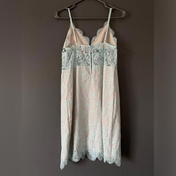 Victoria’s Secret Mini Dress Regencycore Lace Tunic Pastel Night Out - Picture 7 of 14